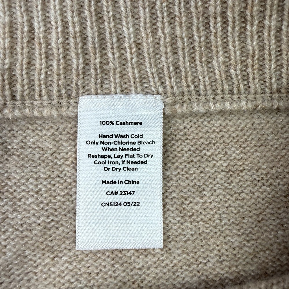 Haven Well Within Set Sweater Pants Womens Large* Oatmeal Suit Luxury Cashmere - Picture 14 of 16